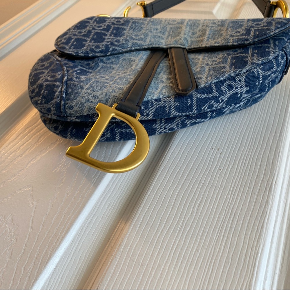 DIOR Saddle bag, Authentic Christian Dior Saddle Bag with serial number - Picture 8 of 12